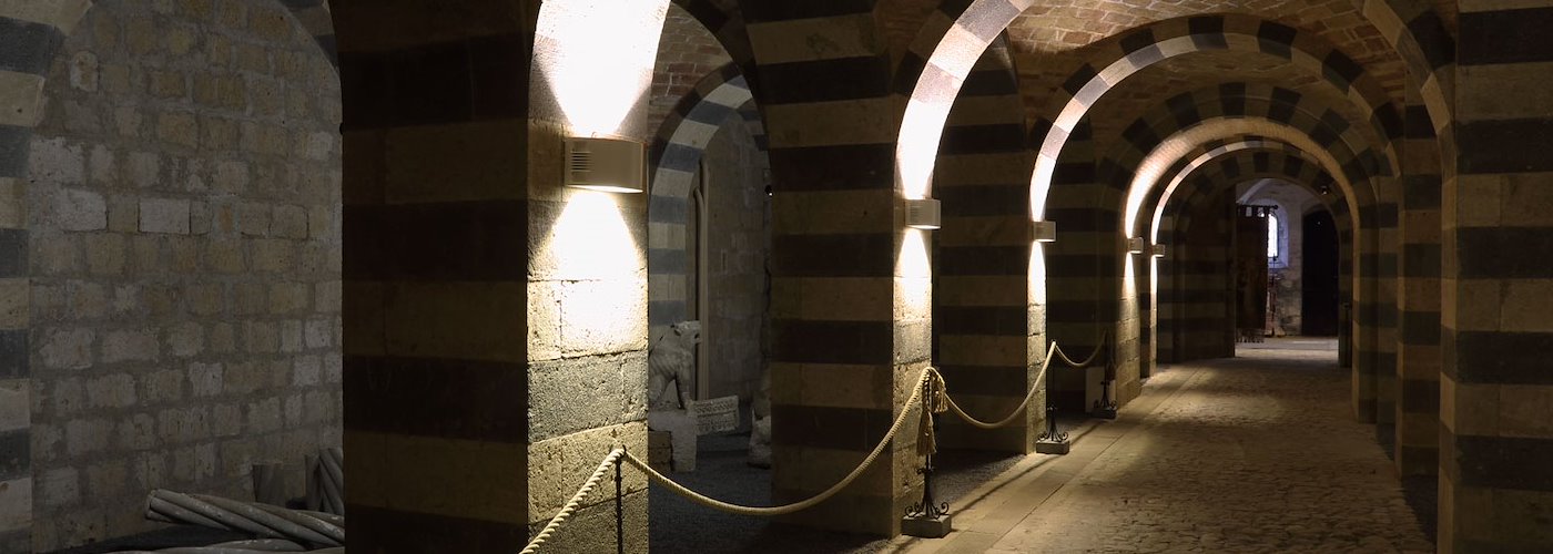 The underground chambers